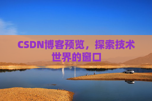 CSDN博客预览,探索技术世界的窗口